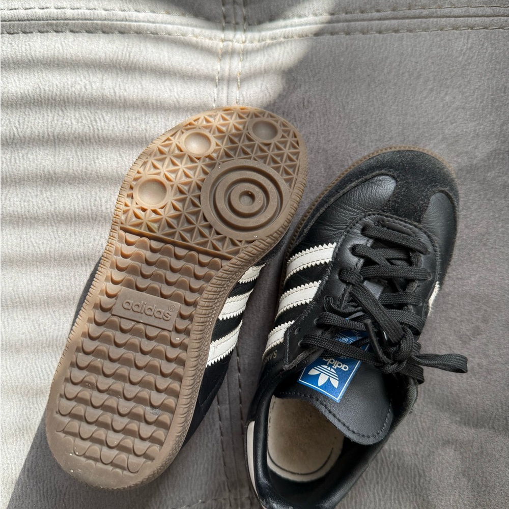 Adidas Black and White toddler boy Sneakers